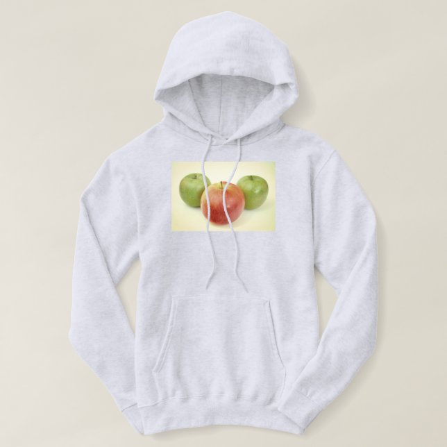 Äpfel Obst Hoodie (Design vorne)