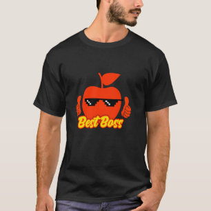 Apfel pflücken Der beste Chef Bester Chef überhaup T-Shirt
