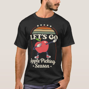 Apfel Pflücker Truppe 2025 Herbst Obstgarten Ernte T-Shirt