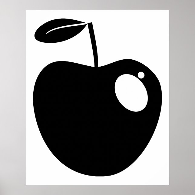 Apfel Poster (Vorne)
