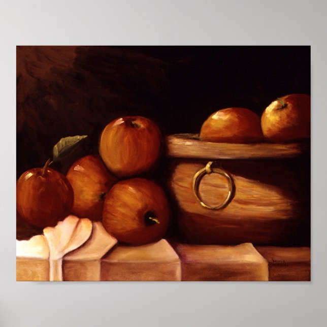 Äpfel Poster (Vorne)