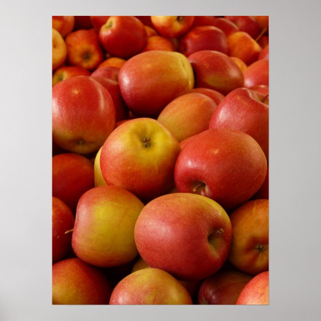 Äpfel Poster (Vorne)