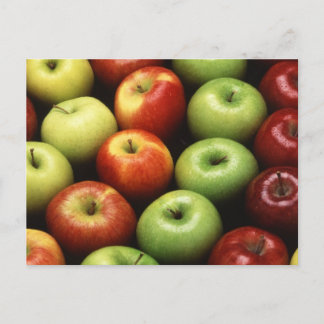 Äpfel Postkarte