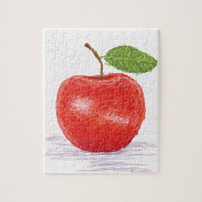 Apfel Puzzle (Vertikal)