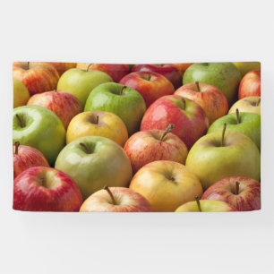 Äpfel - reif u. bunt banner