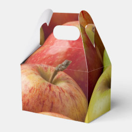 Äpfel - reif u. bunt geschenkschachtel