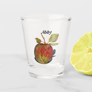 Apfel Schnapsglas