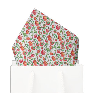 Äpfel Seidenpapier