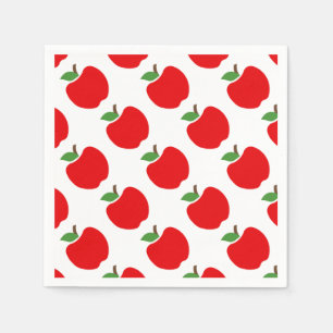 Äpfel Serviette