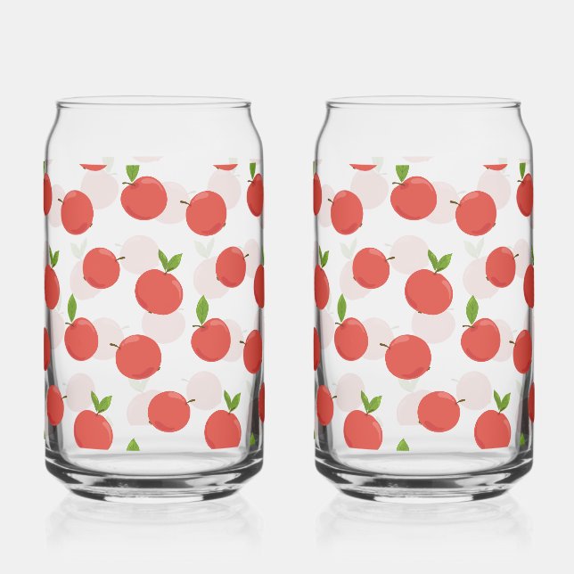 Apfel Tasse Dosenglas (Vorderseite)