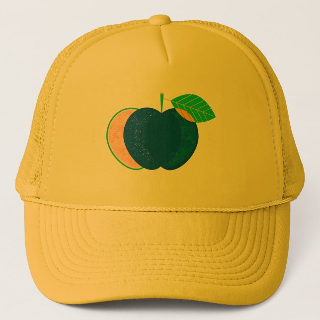 Äpfel Truckerkappe (Vorderseite)