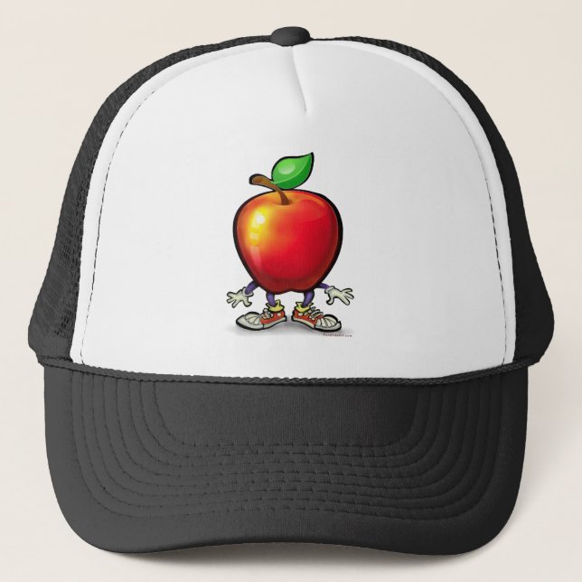 Apfel Truckerkappe (Vorderseite)