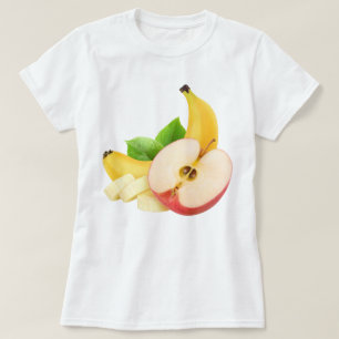 Apfel und Banane T-Shirt