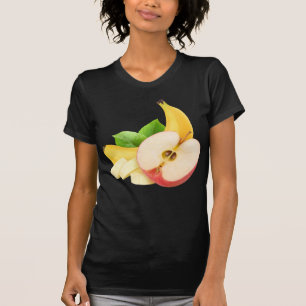 Apfel und Banane T-Shirt