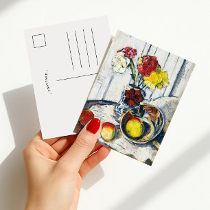 Äpfel und Blume   George Leslie Hunter Postkarte