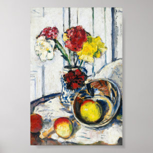 Äpfel und Blumen George Leslie Hunter Poster