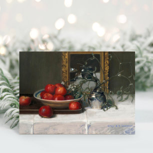 Äpfel und Mistletoe Lucie R. A. Laridon Karte