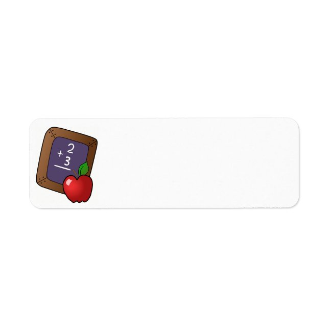 Apfel_und_slateboard schwarze Tafel, Kreide, Kalkb (Vorne)