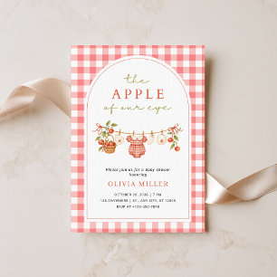 Apfel Unserer Augen Baby Shower Einladung Mädchen
