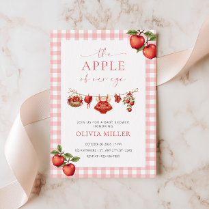 Apfel Unserer Augen Baby Shower Einladung Mädchen