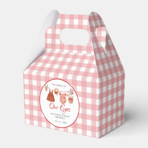 Apfel unserer Augen Fruit Fall Babydusche danke Geschenkschachtel