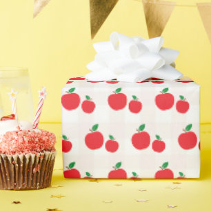 Apfel Unserer Augen Mädchen Geburtstag Geschenkpapier