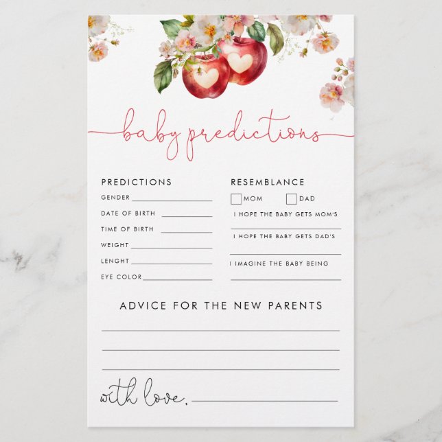 Apfel unserer Augenvorausschätzungen und Advice-Sp (Vorderseite)