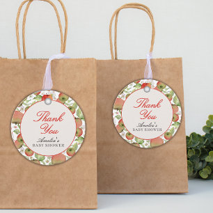 Apfel unserer Herbstdusche Geschenkanhänger