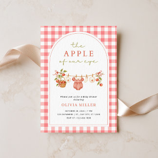 Apfel Unseres Auges Baby Shower Einladung Mädchen