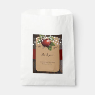 Apfel Unseres Auges Rustikale Herbst-Babyparty Geschenktütchen