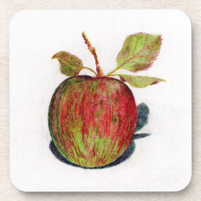 Apfel Untersetzer (Vorderseite)