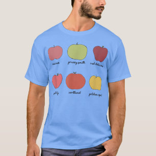 Äpfel Veganes Leben Vegetarischer Garten Pflanze m T-Shirt