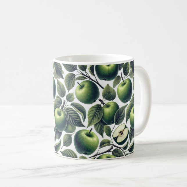 Äpfel von Eden Kaffeetasse (VorderseiteRechts)