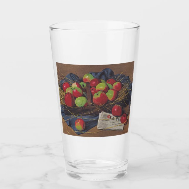 Äpfel (von Félix Vallotton) Glas (Vorderseite)