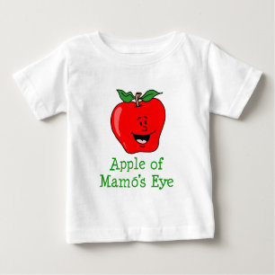 Apfel von Mamos Auge Baby T-shirt