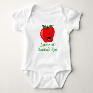 Apfel von Nonno-Auge Baby Strampler