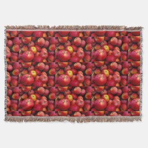ÄPFEL Wurfdecke Decke