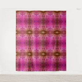 Äpfel X 1974 Ikat 9 Wandteppich