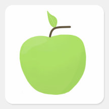 Apfel. Zeichnend Obst.