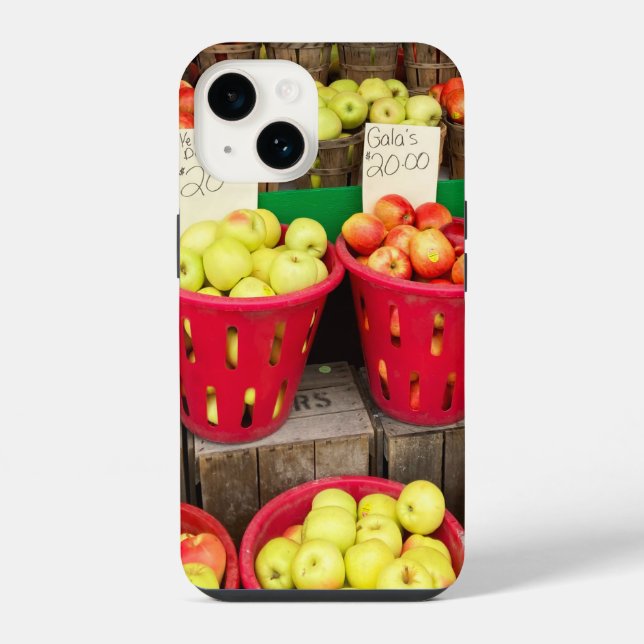 Äpfel zum Verkauf iPhone Hülle (Rückseite)