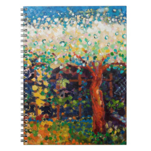 Apfelbaum-Blüte Notizblock