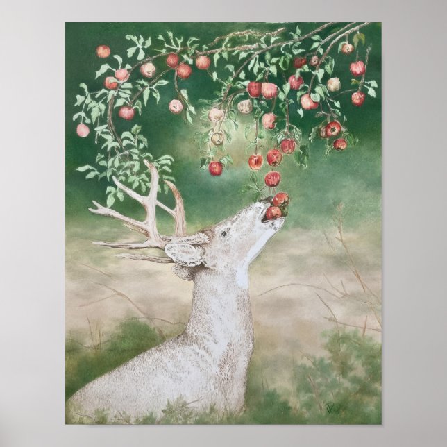 Apfelbaum Bock Poster (Vorne)