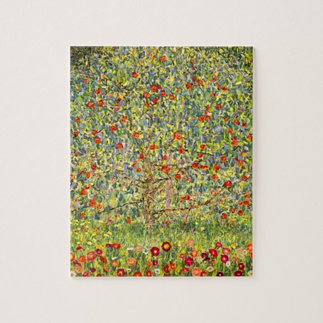 Apfelbaum Gustav Klimt Puzzle (Vertikal)