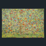 Apfelbaum Gustav Klimt Stofftischset<br><div class="desc">Der Apfelbaum gemalt von Gustav Klimt im Jahre 1912.</div>