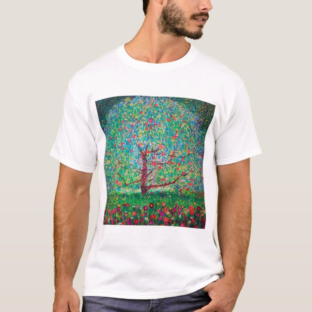 Apfelbaum, Gustav Klimt T-Shirt (Vorderseite)