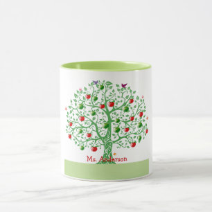 Apfelbaum-kundenspezifisches personalisiertes tasse