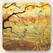 Apfelbaum mit roter Frucht