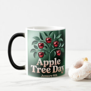 Apfelbaum-Tag Morphing-Mug Verwandlungstasse