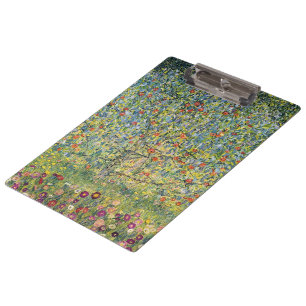 Apfelbaum von Gustav Klimt, Vintage Art Nouveau Klemmbrett