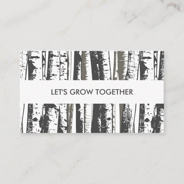 Apfelbäume Empfehlungskarte (Vorderseite)